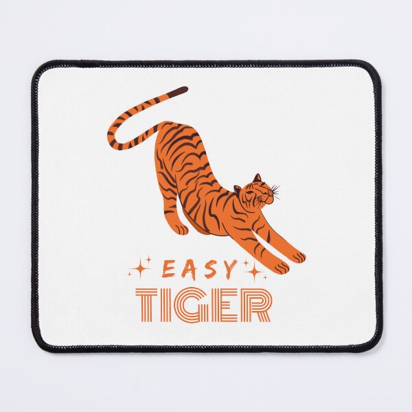 Item preview, easy tiger, lazy day, lazy tiger, sleeping tiger, roarr, designed and sold by supervibesonly.