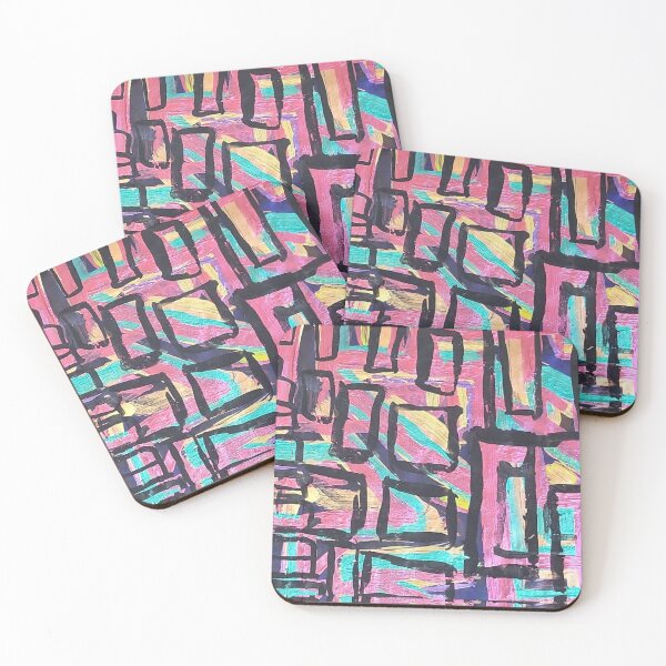 Item preview, Vivid Geometry: Foil and Cubism Fusion designed and sold by LuxuryApparels.