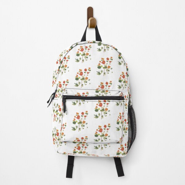 Artikelvorschau, Rote und orange Blumen entworfen und verkauft von Leafbear Studio.