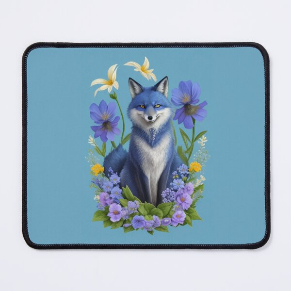 Item preview, Tranquil Blue Wolf designed and sold by Curious Conquests.