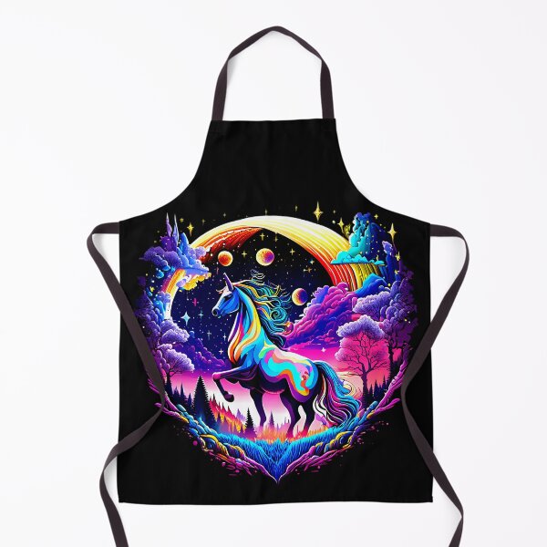 Item preview, Mystical Unicorn Rainbow Under Moonlight designed and sold by katlala.