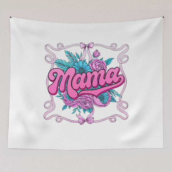 Item preview, Mamá Floral, Mamá Lazo Coqueta, Mamá Flor designed and sold by Cartercohe.