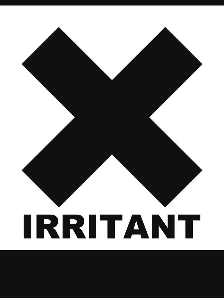 Irritant Symbol Joke Funny Geek Nerd by rahmathusni