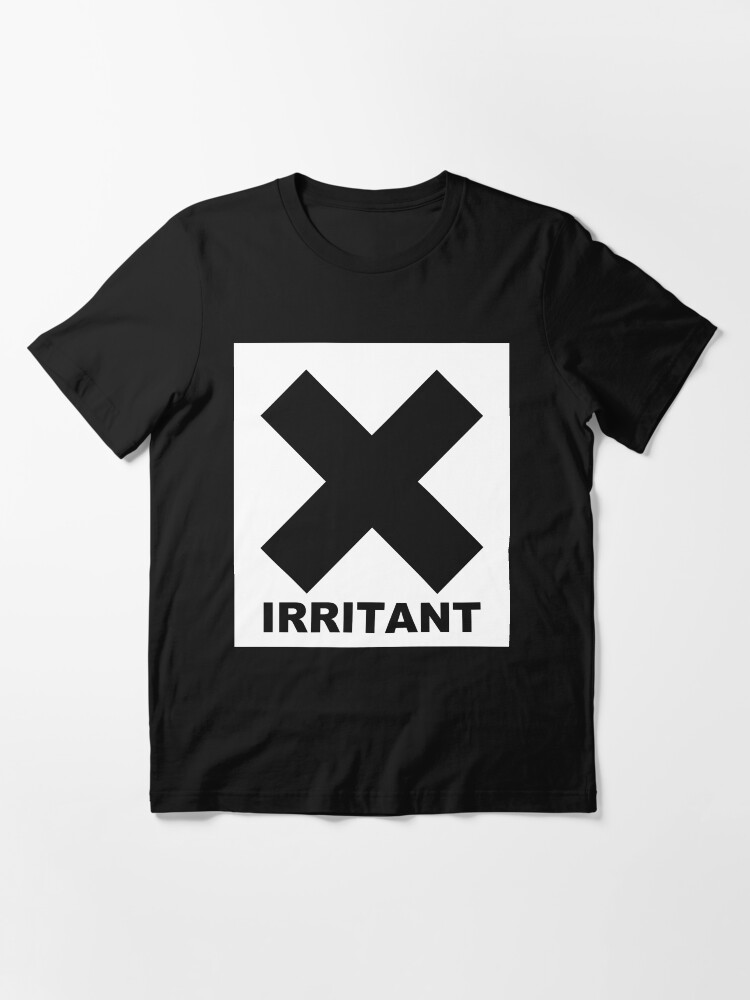 Alternate view of Irritant Symbol Joke Funny Geek Nerd Essential T-Shirt