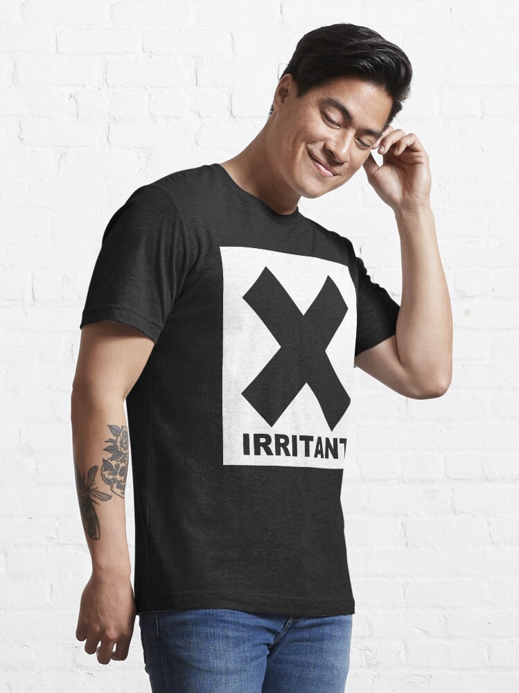Alternate view of Irritant Symbol Joke Funny Geek Nerd Essential T-Shirt