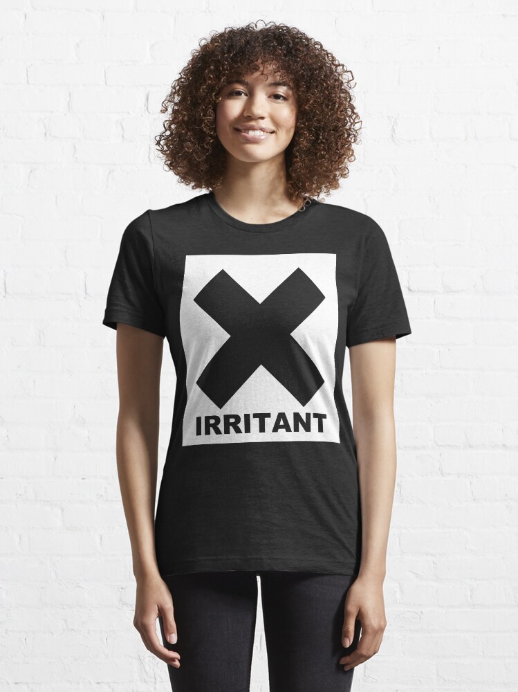 Alternate view of Irritant Symbol Joke Funny Geek Nerd Essential T-Shirt
