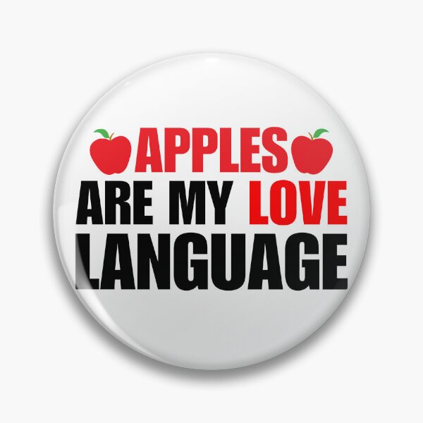 Item preview, Apples Are My Love Language designed and sold by NearlyEverythin'.