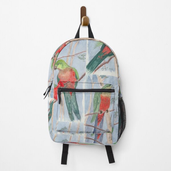 Item preview, King Parrots in the Australian bush designed and sold by lynfishwick.