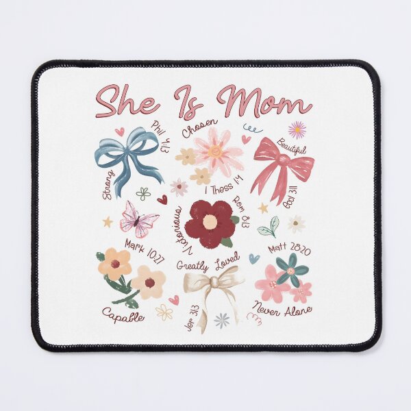 Item preview, Boho Floral Mama, She is Mom designed and sold by Cartercohe.