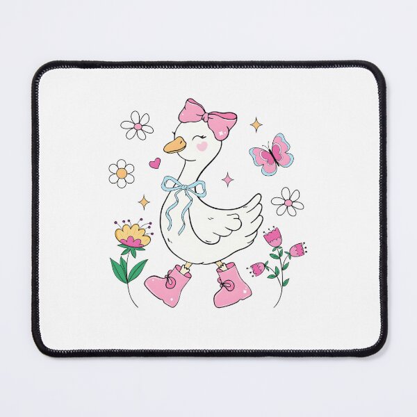 Item preview, Pink Coquette Goose, Mama Goose, Spring Floral Goose designed and sold by Jamesonbell.