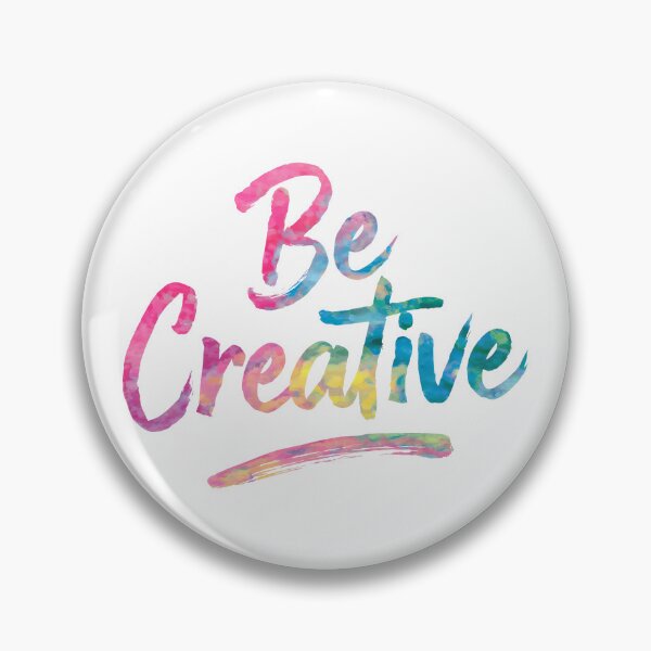 Item preview, Be Creative - Cute Motivational Quotes designed and sold by RiceArtShop.