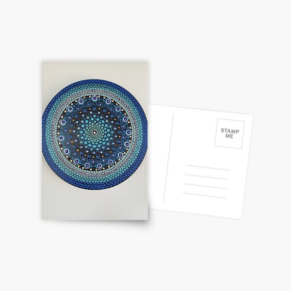 Item preview, Turkish evil eye mandala designed and sold by Besand.