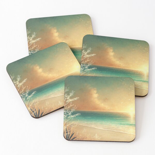 Item preview, Dreamy Ocean Glow designed and sold by LyssasMindArt.