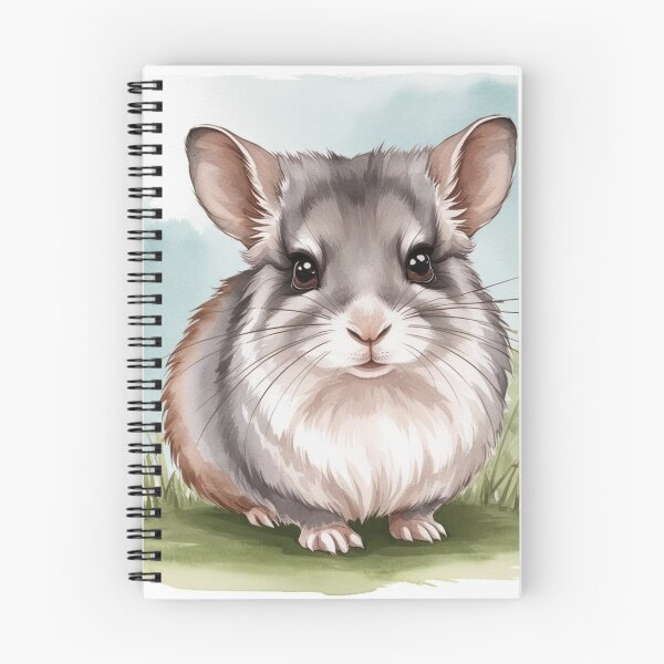 Item preview, Cute Watercolour Chinchilla Design designed and sold by IrisAndIvy.