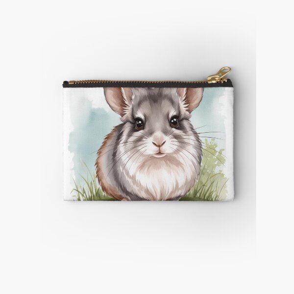 Item preview, Cute Watercolour Chinchilla Design designed and sold by IrisAndIvy.
