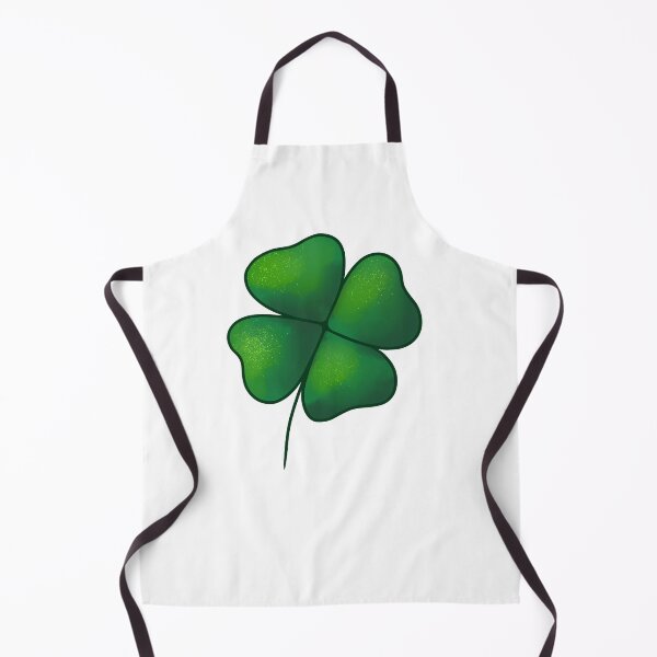 Item preview, St.Patrick lucky green clover quatrefoil sticker  designed and sold by RozhmarisArt.
