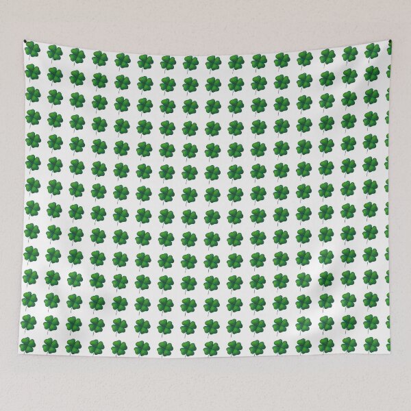 Item preview, St.Patrick lucky green clover quatrefoil sticker  designed and sold by RozhmarisArt.