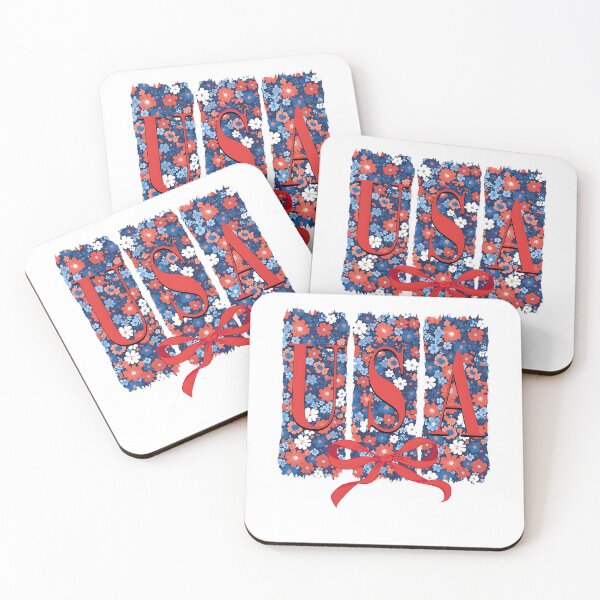 Item preview, Floral USA Coquette, America Brushstroke, Memorial Day designed and sold by Jamesonbell.