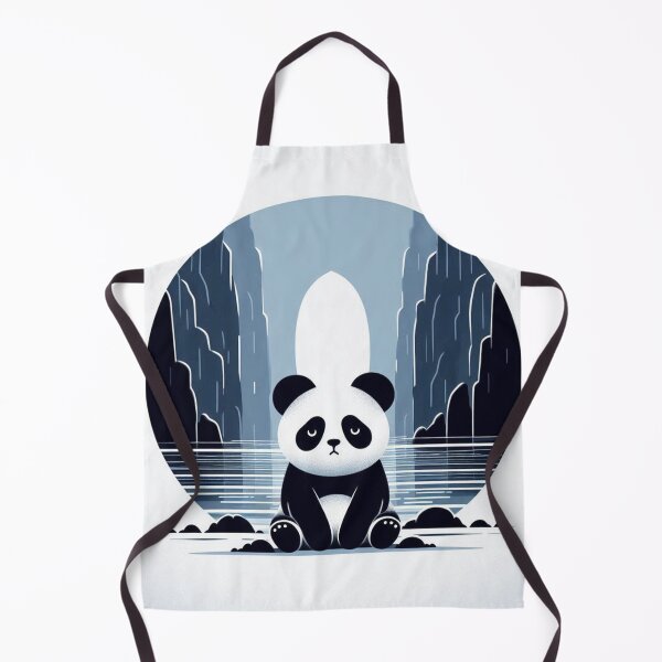 Item preview, Melancholy Panda by the Blue Lake designed and sold by Sparkle Panda.