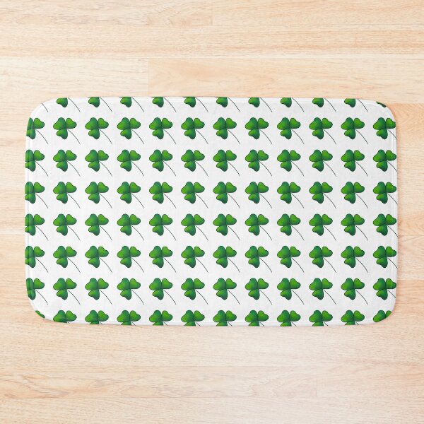 Item preview, St.Patrick lucky green clover trefoil sticker  designed and sold by RozhmarisArt.