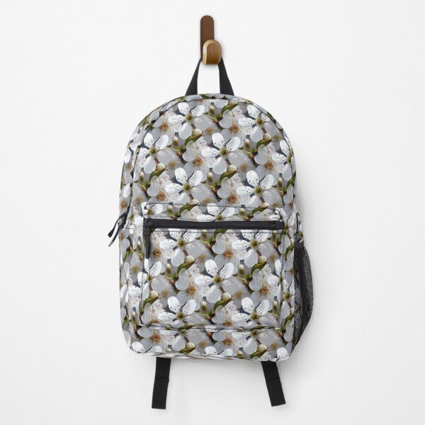 Item preview, White cherry bloom spring pattern designed and sold by mariya-ivanova.