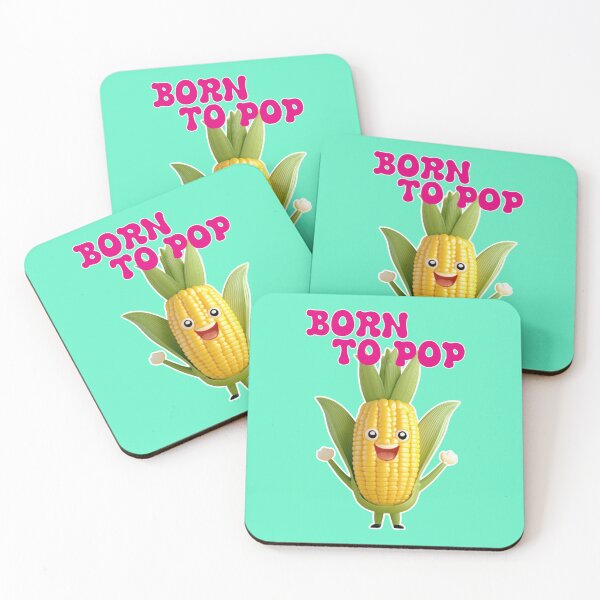 Item preview, Born to pop, corn on the cob designed and sold by Mauswohn.