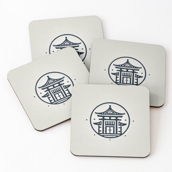 Item preview, Simple Japanese temple designed and sold by saqui-com.
