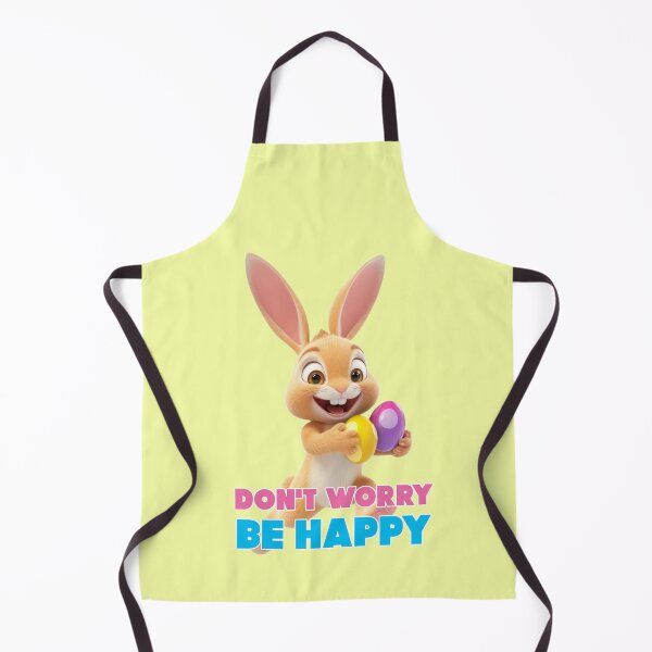 Item preview, Don’t worry be happy, bunny designed and sold by Mauswohn.
