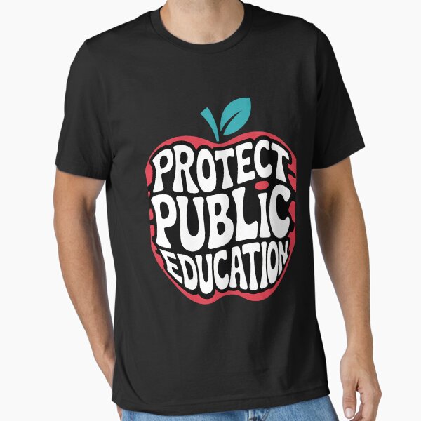 Vista previa del artículo con la obra «Proteger la educación pública», diseñado y vendido por BRAMS ⭐ ⭐ ⭐ ⭐ ⭐.
