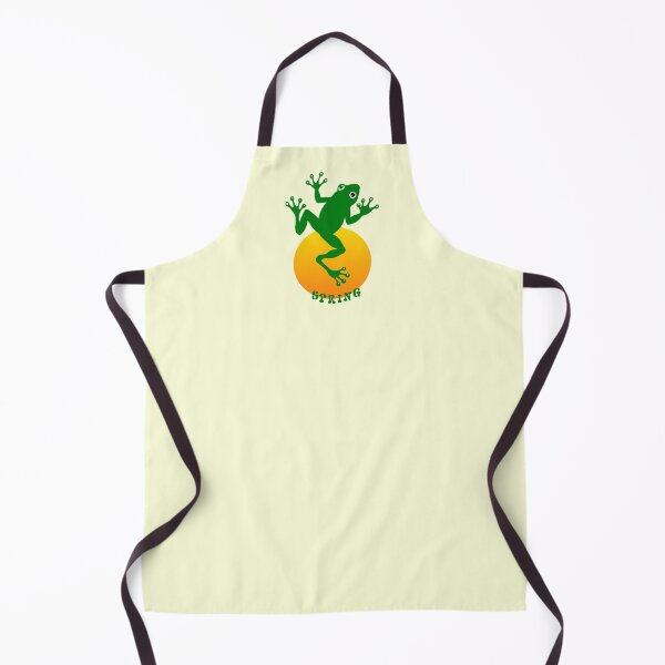 Item preview, Spring Leap: Vibrant Frog Illustration with Sunset Glow designed and sold by VikArtStudio.