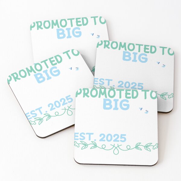 Item preview, Promoted to big brother est. 2025 for pregnancy or new baby  designed and sold by CopyPasteCommit.