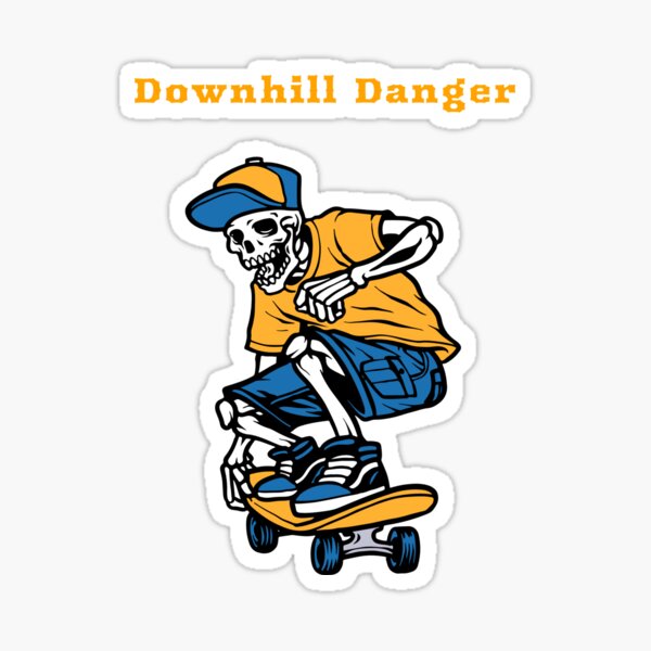 Item preview, Downhill danger, Longboard designed and sold by ixiink.