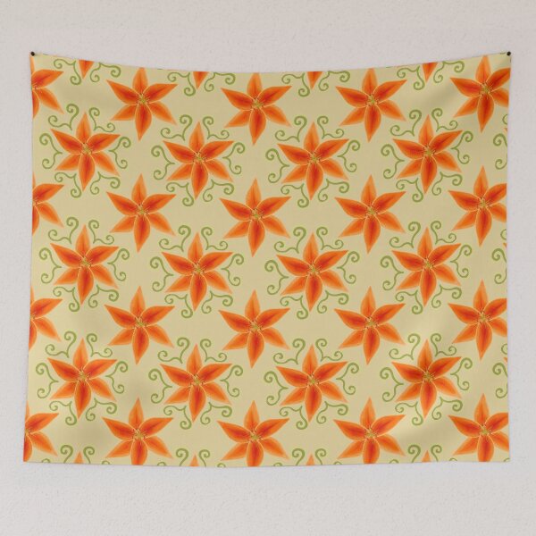 Item preview, Fire Lily Pattern  designed and sold by sarahsdesigns02.