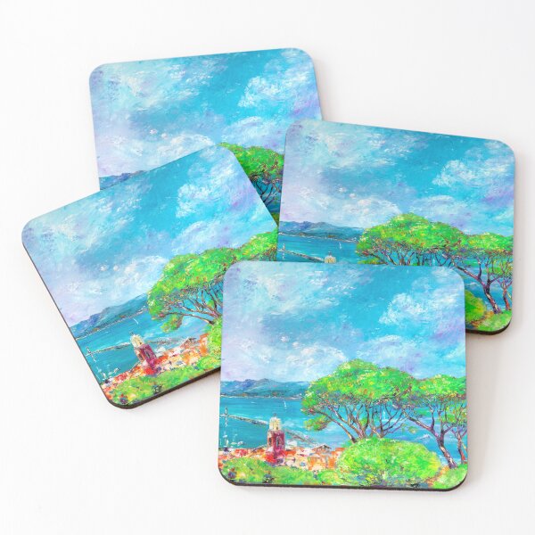 Item preview, Coastal Breeze Over Saint-Tropez  designed and sold by Natalia_Shchip.
