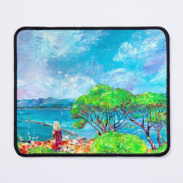 Item preview, Coastal Breeze Over Saint-Tropez  designed and sold by Natalia_Shchip.