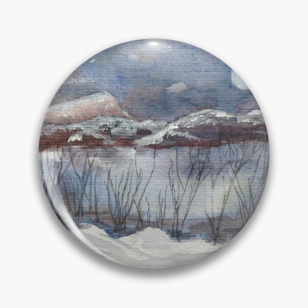 Item preview, Lake in the Snow designed and sold by lynfishwick.