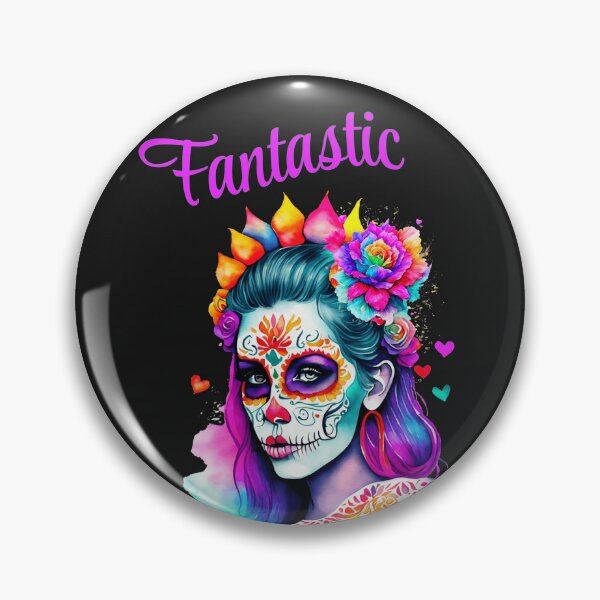 Item preview, Fantastic Sugar Skull Lady designed and sold by Jessielee72.