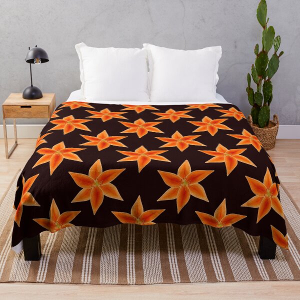 Item preview, Fire Lily Pattern Basic Dark designed and sold by sarahsdesigns02.