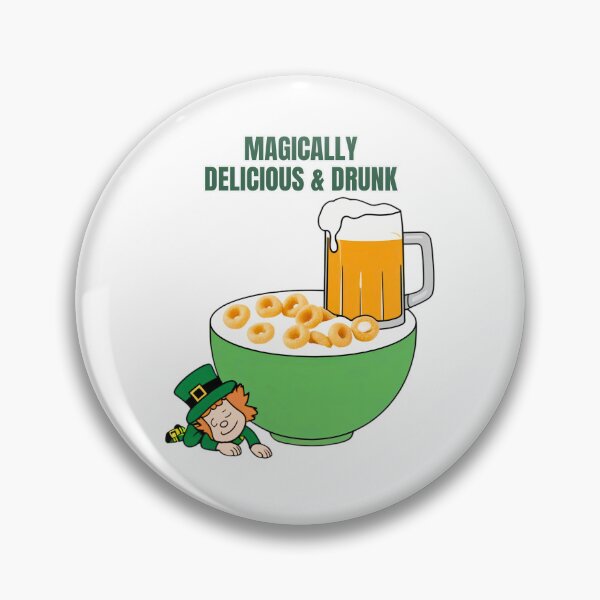 Artikelvorschau, Magisch lecker und betrunken – Lustiger Bierhumor zum St. Patrick’s Day entworfen und verkauft von PING 999 STUDIO.