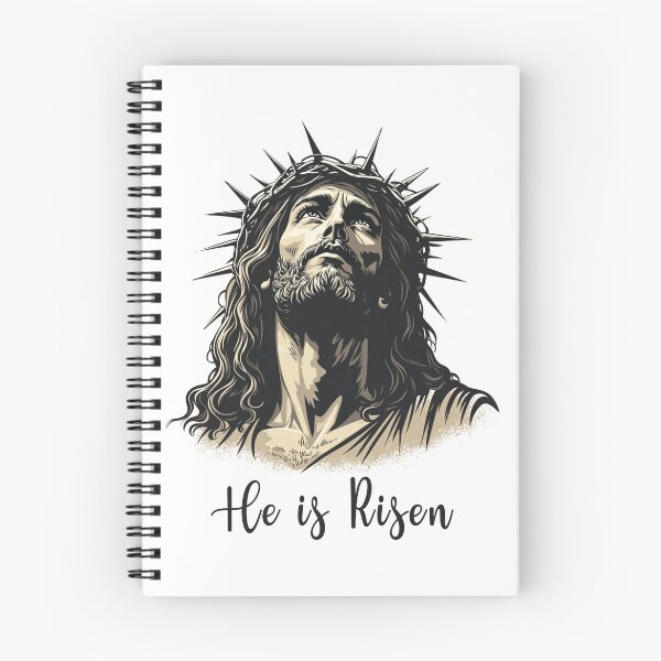 Item preview, He is Risen Jesus Christian Happy Easter designed and sold by Blok45.