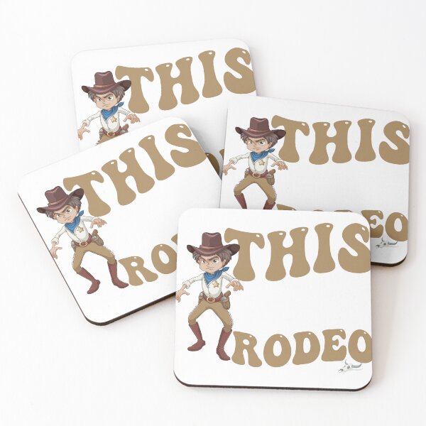 Item preview, Groovy This Actually Is My First Rodeo Funny Cowboy Cowgirl  designed and sold by CopyPasteCommit.
