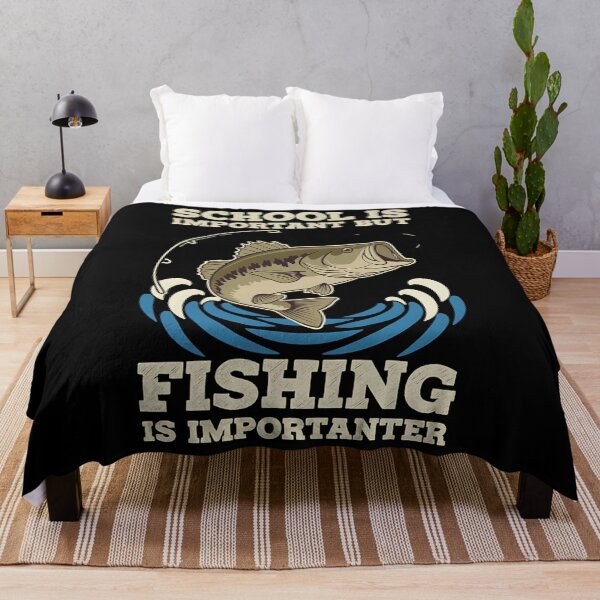 Item preview, School Important Fishing Importanter Funny designed and sold by savrmiller.