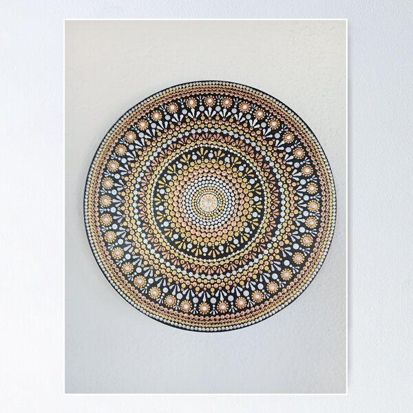 Item preview, Golden Mandala Sun designed and sold by Besand.
