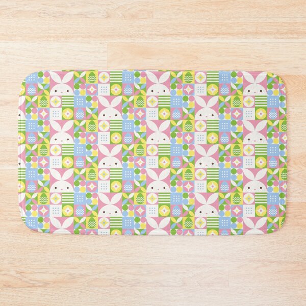 Item preview, Rabbit Modern Art Decor Easter Pattern  designed and sold by FestivityFinds.