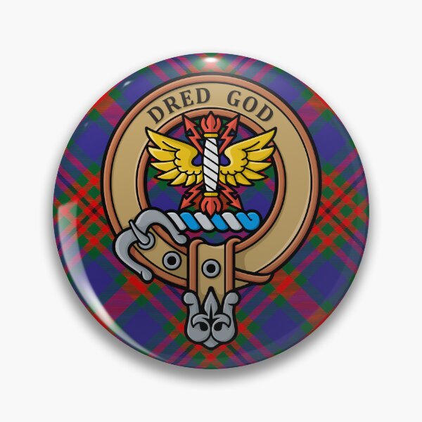 Item preview, Clan Carnegie Crest over Tartan designed and sold by sifis.