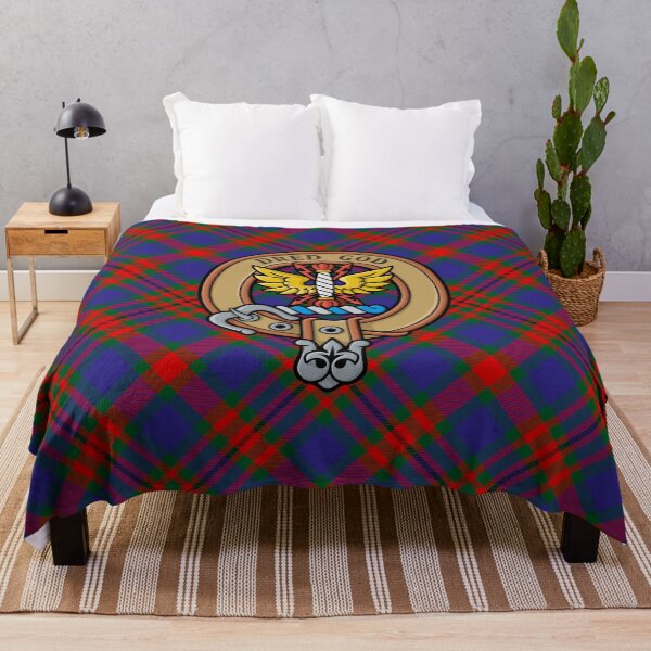 Item preview, Clan Carnegie Crest over Tartan designed and sold by sifis.