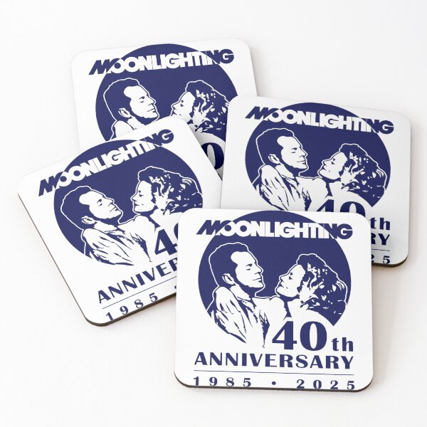 Item preview, Moonlighting 40Th Anniversary - White Without Border designed and sold by Ndekwa Clothing .