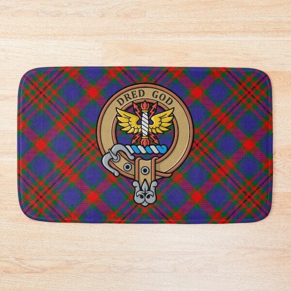 Item preview, Clan Carnegie Crest over Tartan designed and sold by sifis.