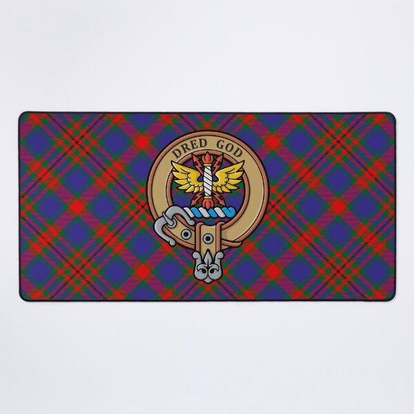 Item preview, Clan Carnegie Crest over Tartan designed and sold by sifis.