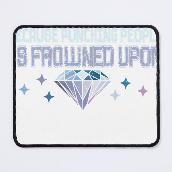 Item preview, I Diamond Paint Because Punching People Is Frowned Upon  designed and sold by CopyPasteCommit.